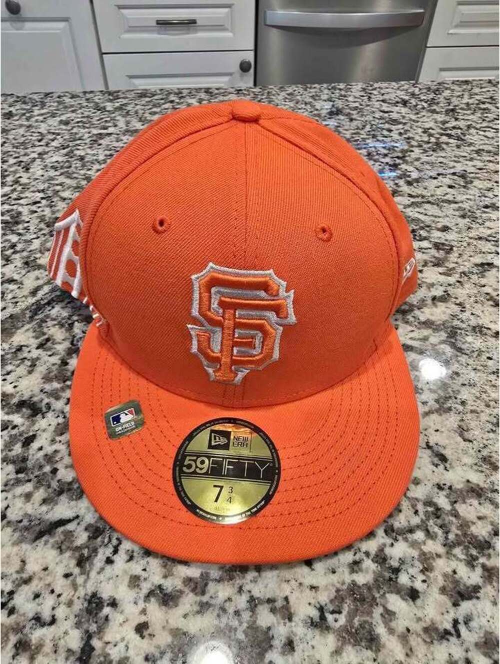 MLB New Era San Francisco Giants Fitted Hat Men's Size 7 3/4. New